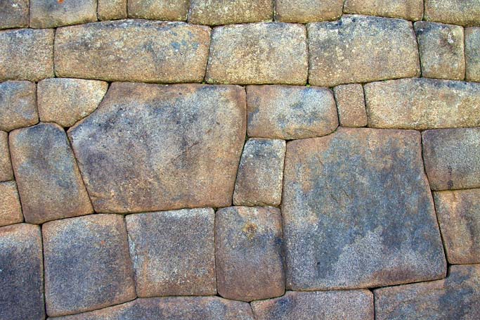 A stone wall at Machu Picchu, Peru, built without any mortar by the Incas. How do we let ourselves be shaped into the foundation of intimacy with Jesus that God wants to build in us?  Wikimedia